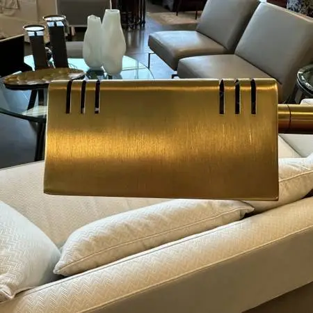 Holtkotter OB-FL050D Brass Adjustable Floor Lamp- 24X10X51H