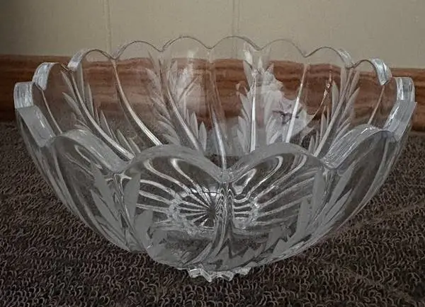 Mikasa Cut Crystal Dish