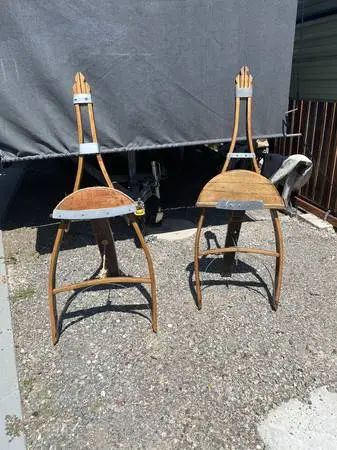 wine barrel easel