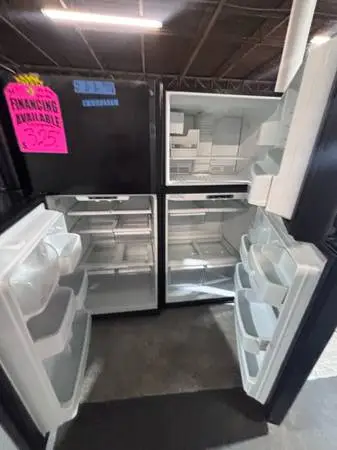Black fridges in excellent conditions with warranty