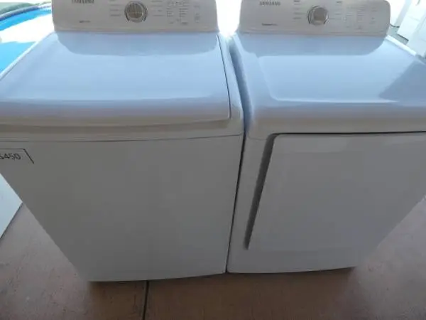 SAMSUNG WASHER/ELECTRIC DRYER 90 day warranty some delivery