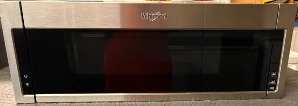 Low Profile Stainless Steel Whirlpool over the range microwave 30”