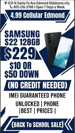🔥 Completely Unlocked Phones starting at just $10Down Without Credit Check!
