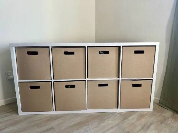 Storage Cube Oragnizer with 8 Cubes