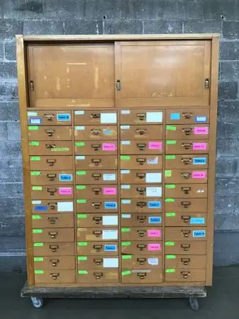 Birch School Storage Cabinet