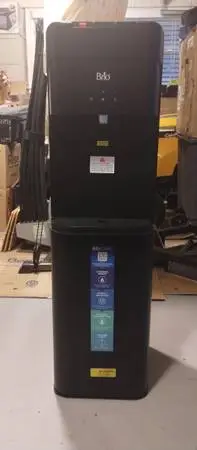 Brio 430 Black Bottom Load Water Cooler Dispenser, Hot, Cold & Room Te