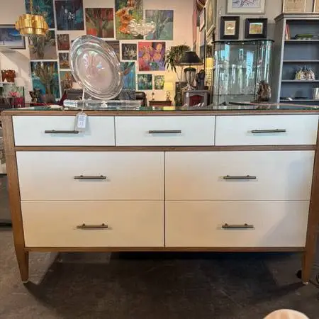 Crate & Barrel Rio 7 Drawer Dresser- 60X20X35H