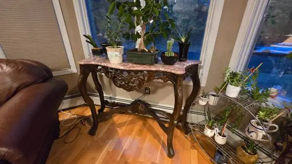🔴 🟠 Lovely Marble Top console Table