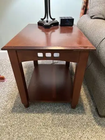 Solid Maple Ethan Allen End Tables