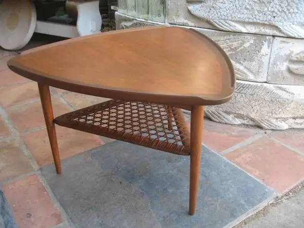 Danish Guitar Pick-Poul Jensen for Selig-Mid Century End Table