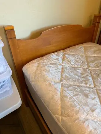 Twin Maple Bed