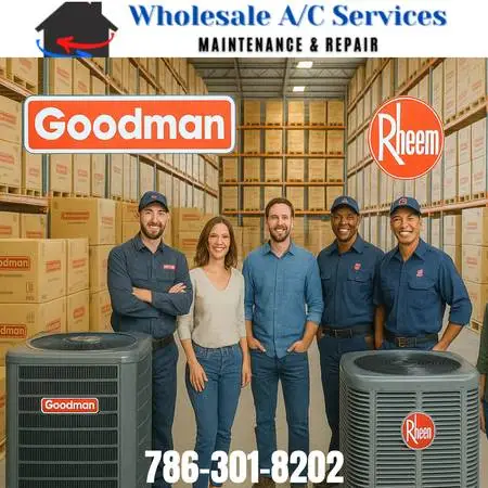 New Goodman & Rheem Central Air Conditioners – Free Delivery In South
