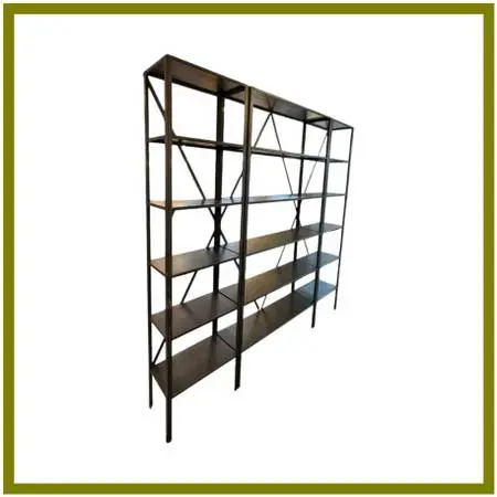 Industrial Metal Shelving Unit