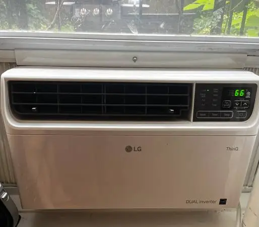 LG 10,000 BTU Dual Inverter Smart Window Air Conditioner – WiFi – Works Perf