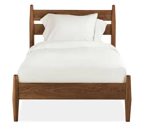 Crate & Barrel Slatted Full Bed- Complete