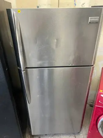 Frigidaire stainless steel top freezer refrigerator