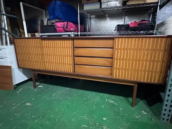 Authentic 1960s Mid-Century Modern Credenza / Sideboard