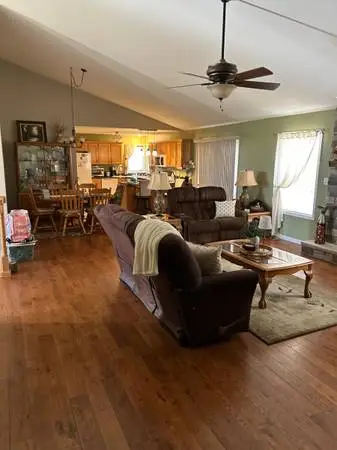 Oak TV. entertainment center