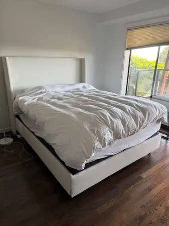Joss & Main Upholstered Queen Bed Frame