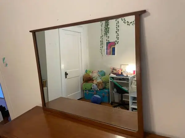 Mid-Century Modern Dresser and Mirror!