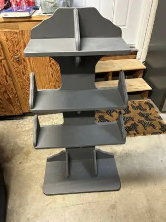 Black book stand