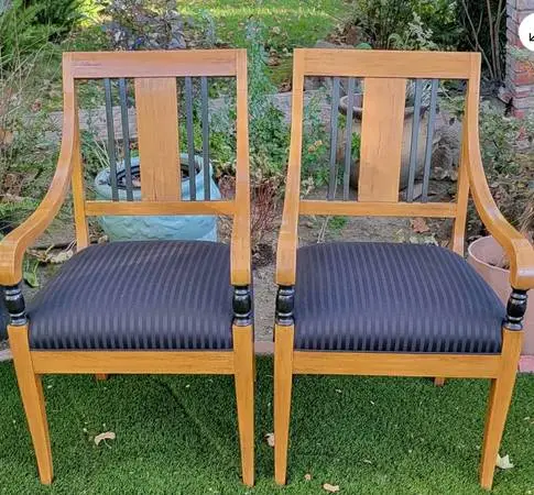 J. Robert Scott #770 Vienna Armchairs French Empire Style