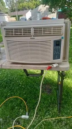 6000 btu haier completely cleaned