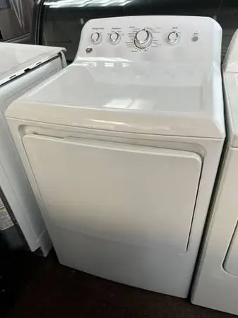GE Electric Dryer White Finish