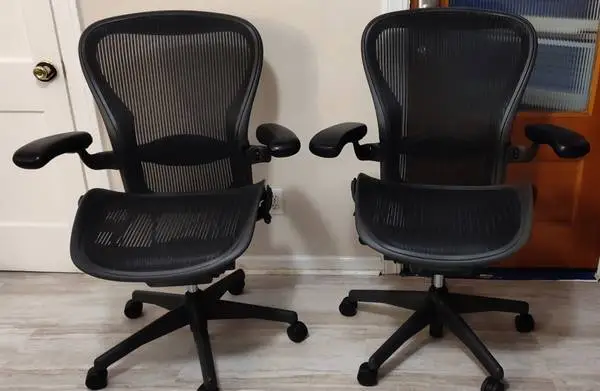 OFFICE CHAIRS HERMAN MILLER AERON SIZE C
