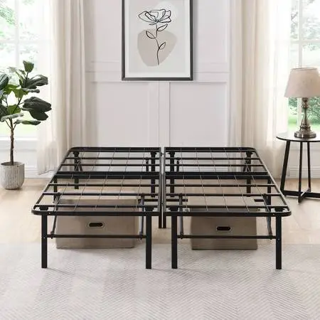 Queen size bedframe - no box spring needed