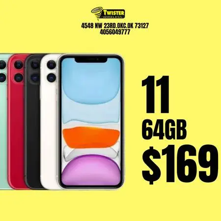 IPHONE 11 64GB UNLOCKED - LIKE NEW - GUARANTEED IMEI