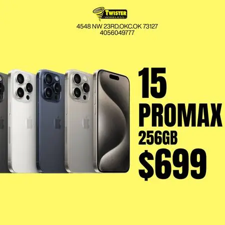 IPHONE 15 PRO MAX 256GB UNLOCKED - LIKE NEW - GUARANTEED IMEI