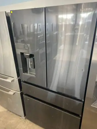 Samsung carbon french door 4 door refrigerator
