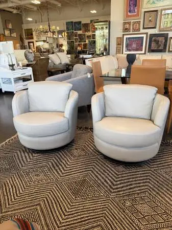 ScanDesign Tamburo Swivel Chair- - Pair- 30X32X29H