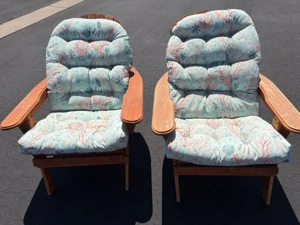 Adirondack chairs-wood