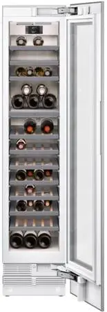 *Brand new* Gaggenau 18” Built-In Panel Ready Dual Zone Wine Cooler
