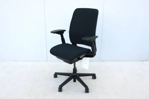 Steelcase New Amia Executive Ergonomic Adjustable Black Office Chair