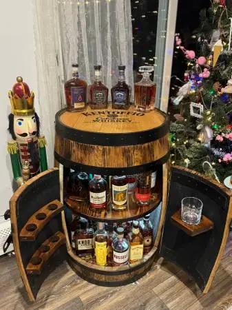 Whiskey Barrel Cabinets