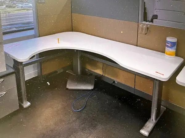 6x4 Steelcase Sit Stand Electric Table