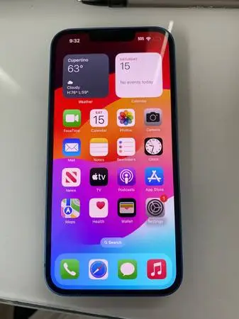 Apple iPhone 13 256GB ( UNLOCKED )  blue