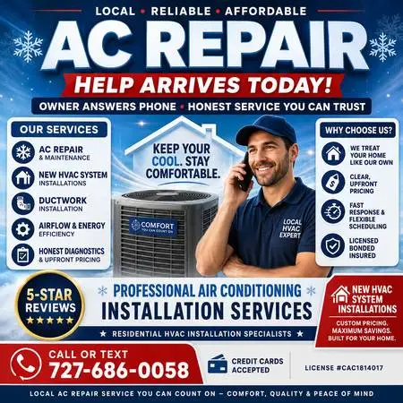 AC REPAIR SERVICE LOW PRICES HVAC AIR CONDITIONER Replace A/C SYSTEM