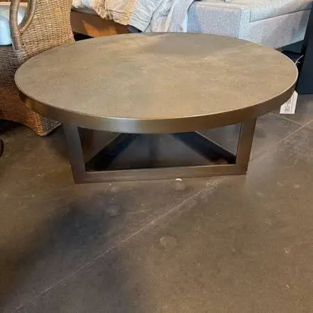 Four Hands Bentley Round Coffee Table- 38X15X35H