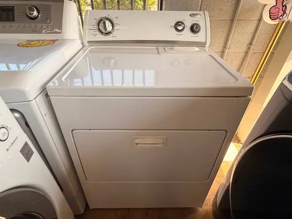 Whirlpool dryer electric large capacity