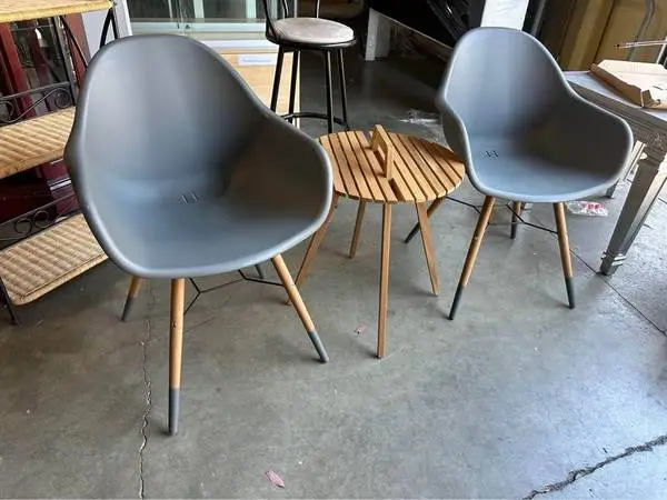 New 3pc outdoor patio furniture modern seating set