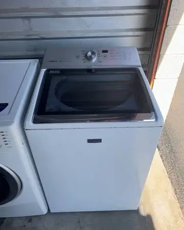 White Maytag Washer