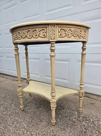 Antique Beige Danelle Console Table by Butler Specialty Company