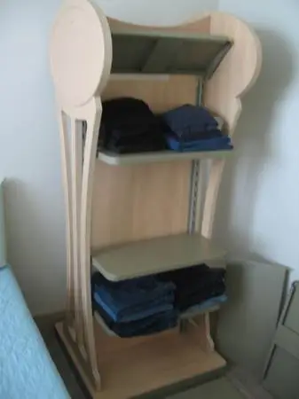 Professional Quality SOLID WOOD & STEEL Shelf Unit, Superb!