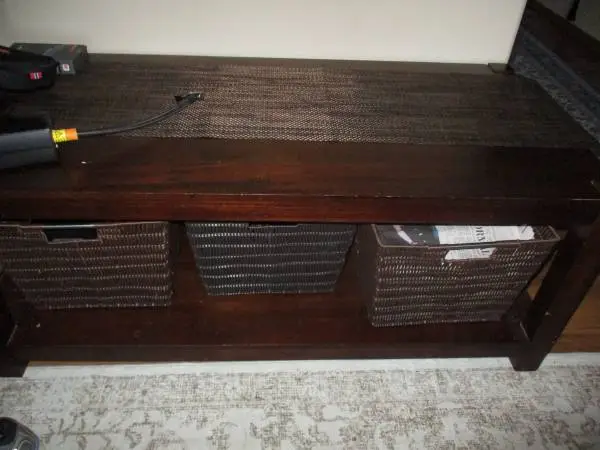 set of three tables, coffee and 2 end tables