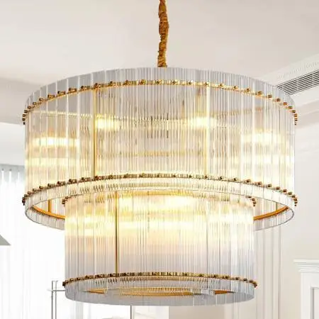 Ringrain 37 Gold Chandelier