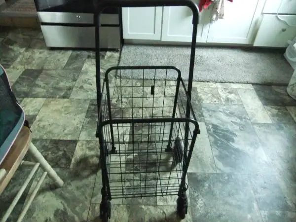swivel whells foldable lightweight hand cart
